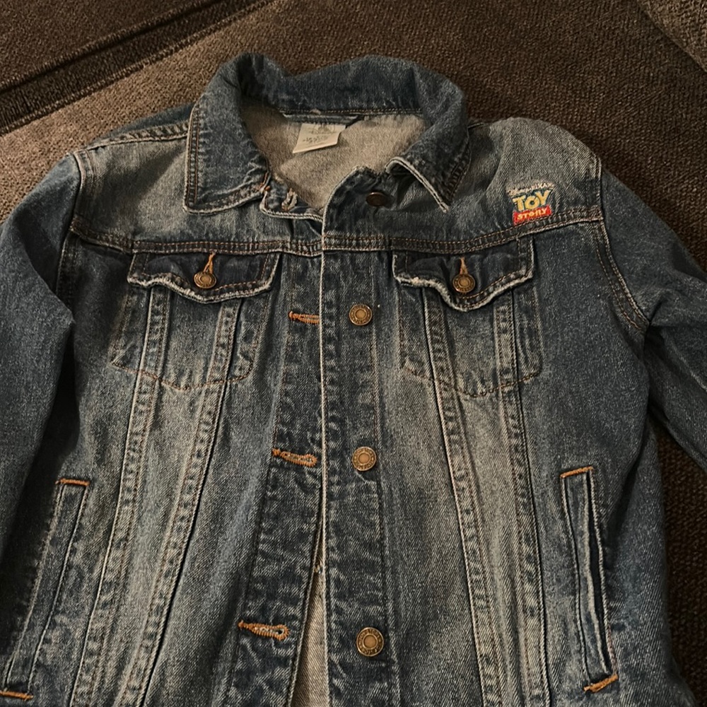 Toy Story jean jacket 9/10